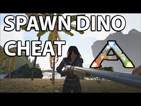 Spawn Dino Cheat Console Command Ark Survival Evolved How to and Tips
