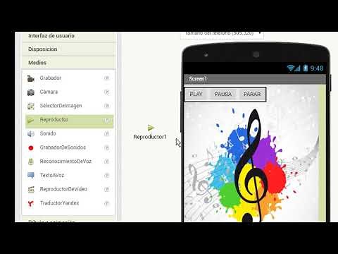 REPRODUCTOR MP3 APP INVENTOR