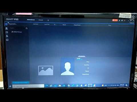 Dahua - SMARTPSS Attendance Setup & Device Added by P2P