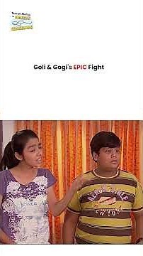 Goli & Gogi's EPIC Fight ! #tmkoc #funny #jethalal #daya #shortsfeed