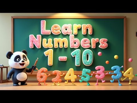 Learn Numbers with 3D Dancing Fun | Counting for Kids with Toki Kids