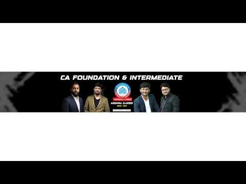 CA Inter | Group 1 | Accounts | Lecture 1 | By Prof. Pankaj Barmecha | Agrawal Classes