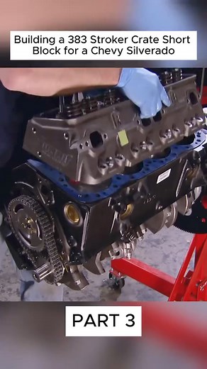 721K views · 6.8K reactions | Building a 383 Stroker Crate Short Block for a Chevy Silverado | Enginebuildcar1 | Facebook