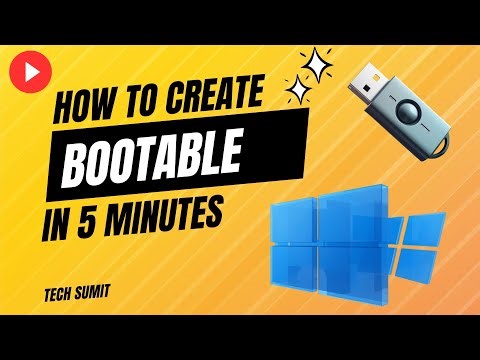 Create Windows Bootable Pendrive in 5 Minutes | Full Working Method 2025