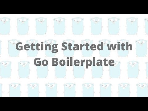 Getting Started with Go Boilerplate