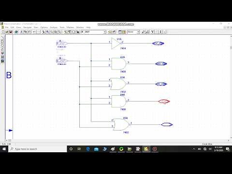 Logic gates simulation using Pspice 1