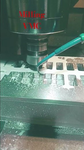 milling process in dia # VmC machine #automobile #machine #cnc