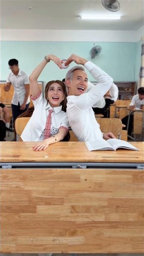 BEN EAGLE - Make a heart shape #school #ActionComedy #KungFu #Kindness #Trending #Viral