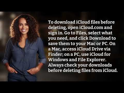 How Do I Download iCloud Files to Mac or PC Before Deleting?