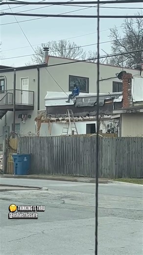 🏆LOWEST PRICE WINS THE BID V.10 • 🤔THINKING IT THRU • 🪜LADDER SAFETY - SECURING A LADDER: ALWAYS ensure a Ladder is secure by either have a Helper (Spotter) support the Base while a Ladder is being used - OR - IF the Ladder CAN NOT be held by someone else, make sure it has an appropriate Foot to prevent it from Slipping. • ➖Use a Ladder ONLY on a Solid, Stable, Level Surface, UNLESS it has been secured (top or bottom) to prevent displacement. • 📦Do NOT place a Ladder on Boxes, Barrels, Table