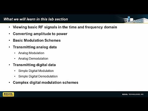Introduction to RF Signal Analysis