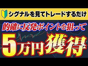 【FX初心者必見】シグナル通りで反発ポイントを捉えろ！無料インジケーター！FX相場分析に使える無料ツール FX手法｜FX初心者｜FXスキャルピング｜FX 設定方法｜Nadaraya-Watson