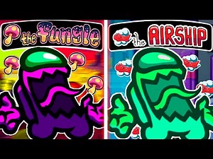 Among Us Hide N Seek (AIRSHIP MAP & FUNGLE MAP) - Hider Gameplay - Seeker Gameplay