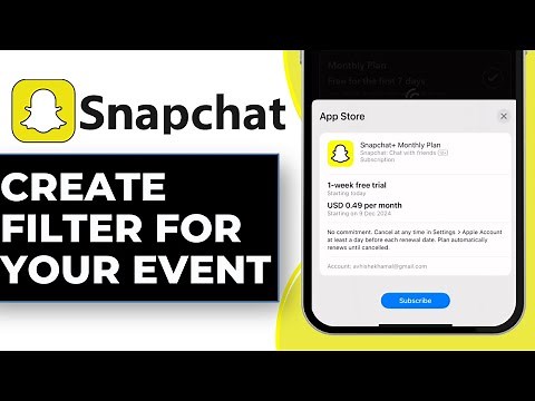 How to Create Snapchat Filter for Your Event (2024)