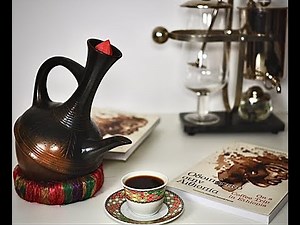 Ethiopian Coffee Ceremony, Jebena