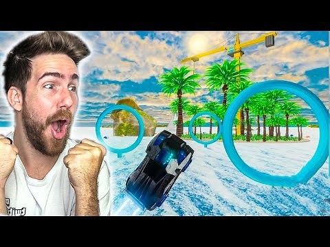 AMAZING NEW ROCKET LEAGUE AERIAL PRACTICE MAP!