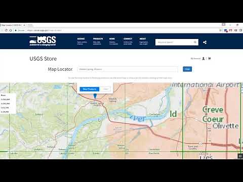Lesson 9a - Accessing US Topo and Historical USGS Maps through the USGS Store
