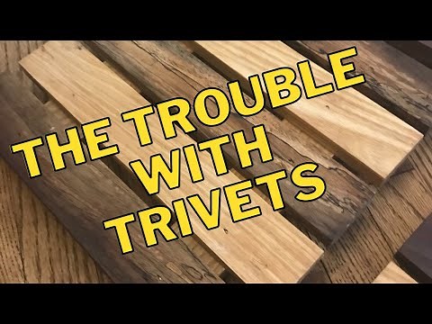 DIY Wooden Trivets - Beginner Woodworking Projects