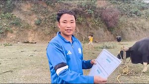 235K views · 3.8K reactions | Likha Tath, the winner of #MrMithun, who also brought the highest number of Mithuns to the #MithunMela in Dem village, the last village in #KeyiPanyor district, was recognized for his contribution. | The Arunachal Times | Facebook