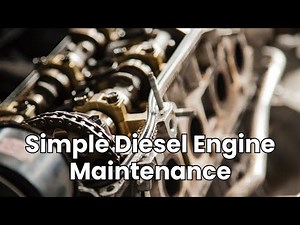 Simple Diesel Engine Maintenance Tips