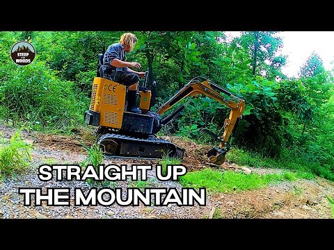 1 Ton Mini Excavator - Will It FIX My Mountain Top Driveway?