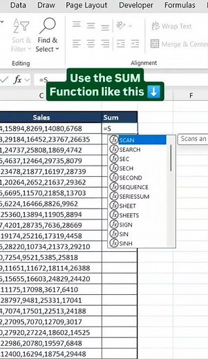 How to Sum a CSV File in Excel Fast | Easy Excel Tips for Beginners #Excel #ExcelTips