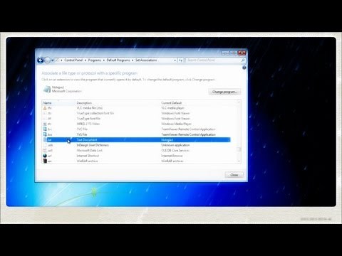How to Set the Default Programs in Windows 7
