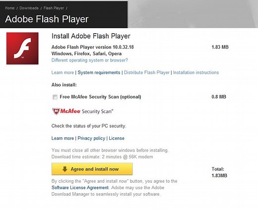 Adobe Flash Player