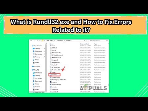 What is Rundll32 exe and How to Fix Errors Related to it