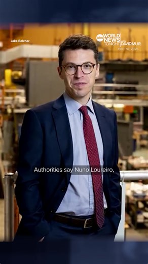 Massachusetts police are searching for a suspect in the killing of an esteemed MIT professor. Police say Portugal native Nuno F.G. Loureiro, who taught nuclear science, engineering and physics, was shot inside his home in Brookline. David Muir reports.