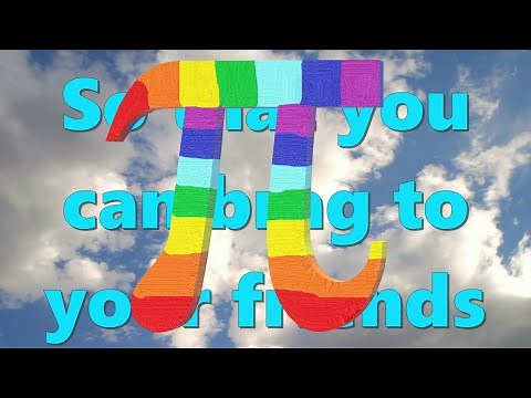 [ONE HOUR LOOP] The Pi Song Lyric (100 Digits of Pi)😊Song belongs to AsapSCIENCE