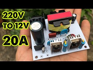 220V to 12V 20A