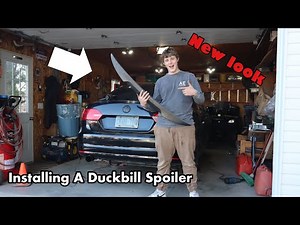 Installing a Duckbill Spoiler On VW Jetta