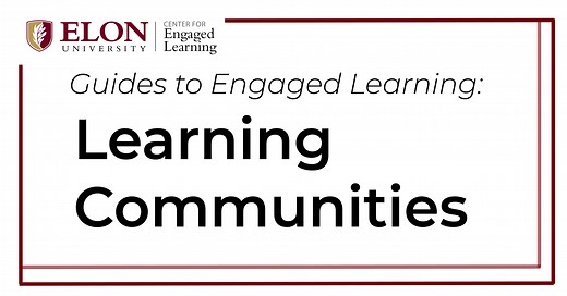 Learning Communities - Center for Engaged Learning