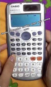 How to save formulas and equation in scientific calculator.