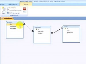 Access 2007 Tutorial 1.3. Many to Many Relationship
