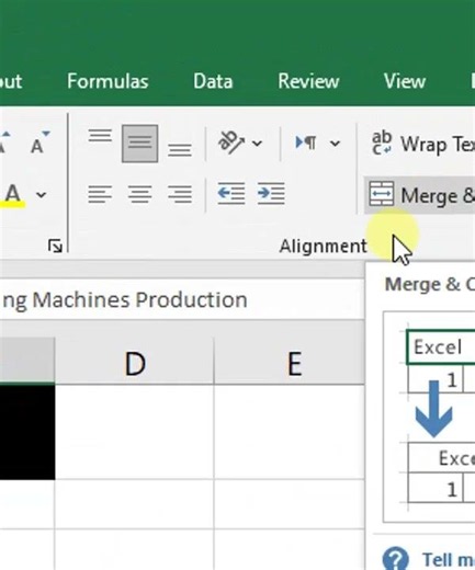 Merge Cells in Excel | Excel merge cell | Excel Tips and Trick #merge #ExcelZMN #excel #exceltips
