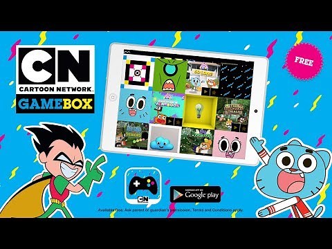 New CN GameBox App | Cartoon Network