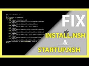 how to skip startup.nsh