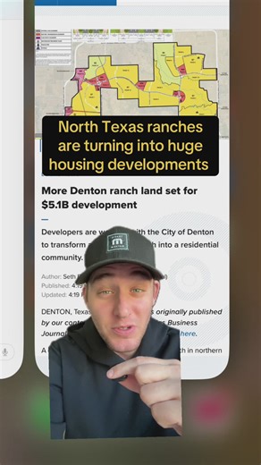 North Texas ranches become massive housing developments