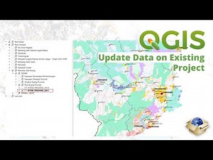 Update layers on an existing project | QGIS