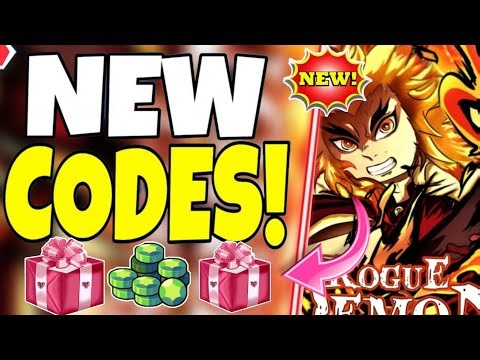 🥇OCTOBER🥇 ROGUE DEMON - CODES FOR ROBLOX ROGUE DEMON