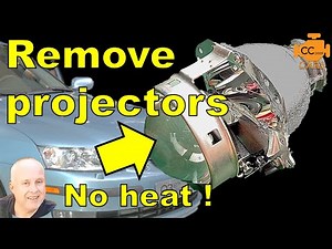 how to remove projector from headlight | no headlight modification