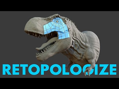 How to Retopo your ZBrush mesh using Quad Draw in Maya