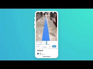 Indoor AR navigation for malls, airports and retail stores