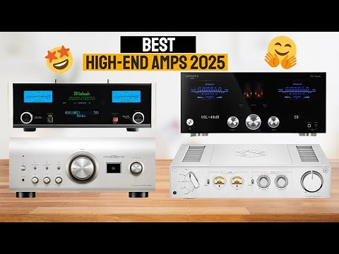 Top 5 Best High-End Amplifiers for 2025 | HiFi Rose, Denon, Advance Paris, McIntosh, Marantz