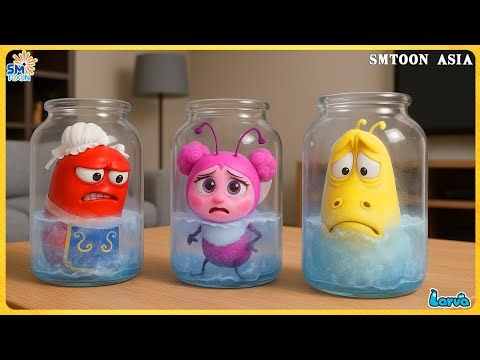 Funniest Larva scenes filled with humor to make you laugh and forget your stress | Holiday Cartoon