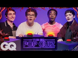 Stranger Things Cast Test Their ‘Stranger Things’ Knowledge