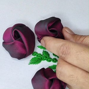 New Amazing Hand Embroidery 3D Flower Model #needlework #handmade #embroidery #trending | Embroidery Skills ideas