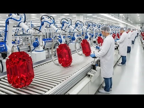 Inside the Ruby Earrings Workshop: How Raw Crystals Are Turned into Luxury Earrings (Full Process)